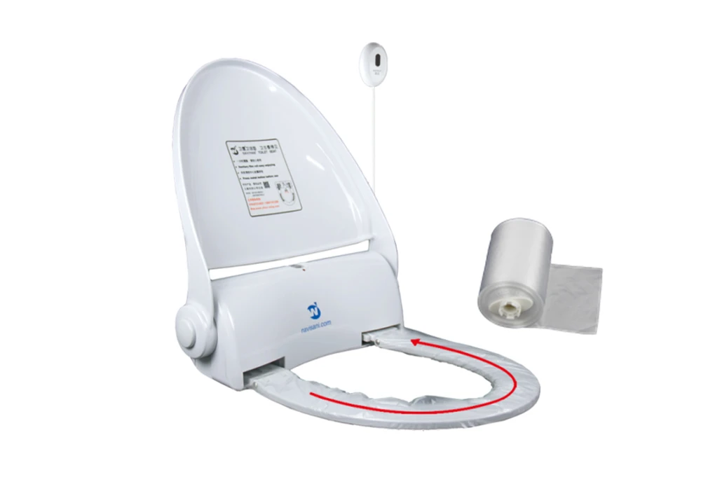 NAVISANI SANITARY TOILET SEAT INSTALLIEREN IM INTERNATIONALEN FLUGHAFEN HANGZHOU
